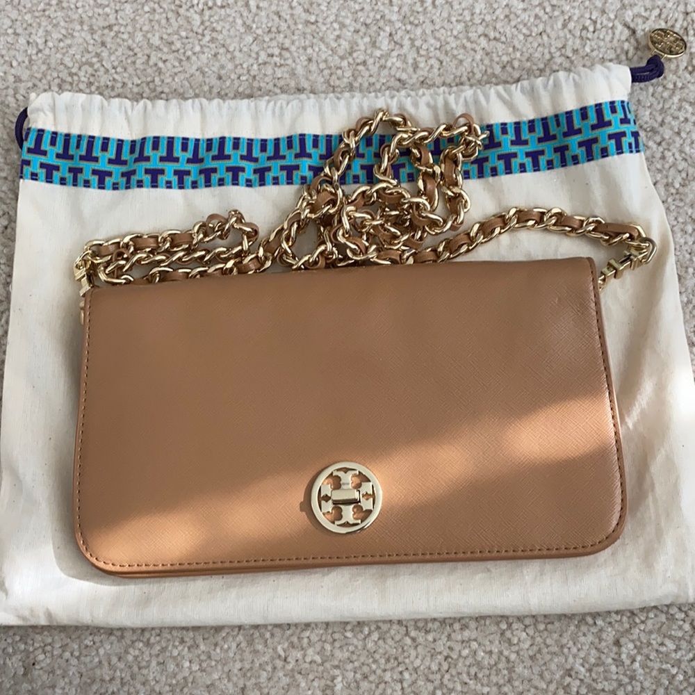 Tory Burch tan crossbody